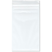 Plymor 7" x 12" (Pack of 100), 4 Mil Heavy Duty Zipper Reclosable Plastic Bags