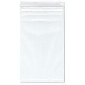 Plymor 7" x 12" (Pack of 100), 4 Mil Heavy Duty Zipper Reclosable Plastic Bags