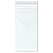 Plymor 7" x 15" (Pack of 100), 4 Mil Heavy Duty Zipper Reclosable Plastic Bags
