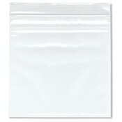Plymor 7" x 7" (Pack of 100), 4 Mil Heavy Duty Zipper Reclosable Plastic Bags