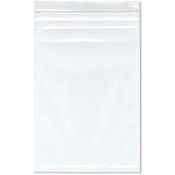 Plymor 8" x 12" (Pack of 100), 4 Mil Heavy Duty Zipper Reclosable Plastic Bags