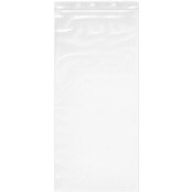Plymor 8" x 18" (Pack of 50), 4 Mil Heavy Duty Zipper Reclosable Plastic Bags