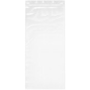 Plymor 8" x 18" (Pack of 50), 4 Mil Heavy Duty Zipper Reclosable Plastic Bags