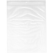 Plymor 12" x 15" (Pack of 50), 4 Mil with Hang-Hole Heavy Duty Zipper Reclosable Plastic Bags