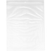 Plymor 12" x 15" (Pack of 50), 4 Mil with Hang-Hole Heavy Duty Zipper Reclosable Plastic Bags