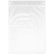 Plymor 9" x 12" (Pack of 100), 4 Mil with Hang-Hole Heavy Duty Zipper Reclosable Plastic Bags