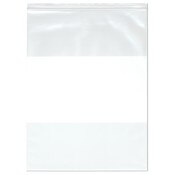 Plymor 18" x 24" (Pack of 50), 4 Mil Heavy Duty White-Block Zipper Reclosable Plastic Bags