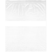 Plymor 20" x 24" (Pack of 50), 4 Mil with White-Block Heavy Duty Zipper Reclosable Plastic Bags