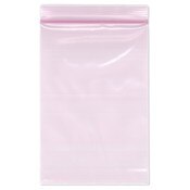 Plymor 4" x 6" (Pack of 100), 4 Mil Heavy Duty Anti-Static Zipper Reclosable Plastic Bags