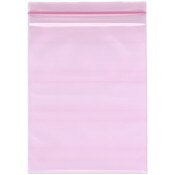 Plymor 6" x 8" (Pack of 100), 4 Mil Heavy Duty Anti-Static Zipper Reclosable Plastic Bags