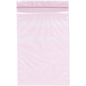 Plymor 6" x 9" (Pack of 100), 4 Mil Heavy Duty Anti-Static Zipper Reclosable Plastic Bags