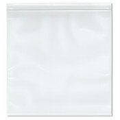 Plymor 10" x 10" (Pack of 100), 6 Mil Industrial Duty Zipper Reclosable Plastic Bags
