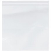 Plymor 12" x 12" (Pack of 50), 6 Mil Industrial Duty Zipper Reclosable Plastic Bags
