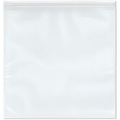 Plymor 16" x 16" (Pack of 50), 6 Mil Industrial Duty Zipper Reclosable Plastic Bags
