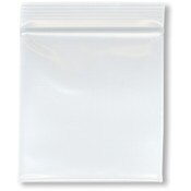 Plymor 3" x 3" (Pack of 100), 6 Mil Industrial Duty Zipper Reclosable Plastic Bags