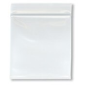 Plymor 3" x 3" (Pack of 100), 6 Mil Industrial Duty Zipper Reclosable Plastic Bags
