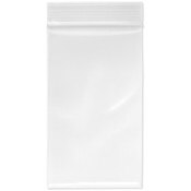 Plymor 3" x 5" (Pack of 100), 6 Mil Industrial Duty Zipper Reclosable Plastic Bags