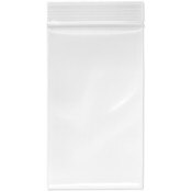 Plymor 3" x 5" (Pack of 100), 6 Mil Industrial Duty Zipper Reclosable Plastic Bags