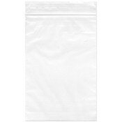 Plymor 4" x 6" (Pack of 50), 6 Mil Industrial Duty Zipper Reclosable Plastic Bags