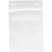 Plymor 6" x 8" (Pack of 100), 6 Mil Industrial Duty Zipper Reclosable Plastic Bags