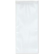 Plymor 8" x 18" (Pack of 100), 6 Mil Industrial Duty Zipper Reclosable Plastic Bags