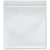 Plymor 6" x 6" (Pack of 100), 8 Mil Extra Thick Heavy Duty Zipper Reclosable Plastic Bags