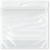 Plymor 5.5" x 4.5" (Case of 500), 2.35 Mil Zipper Reclosable Plastic Bakery Bags with Handle