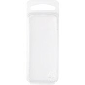 Collecting Warehouse Clear Plastic Clamshell Package / Storage Container, 3.06" H x 1.25" W x 1" D